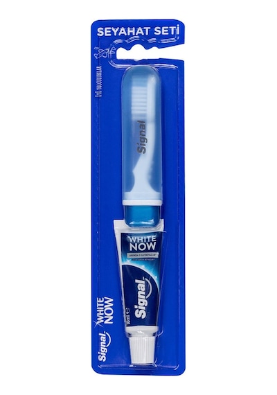 White Now Seyahat Seti Diş Macunu 16 Ml Diş Fırçası