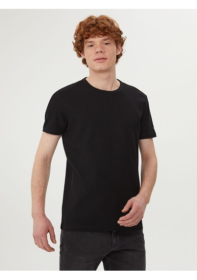 LOFT Regular Fit Erkek Tshirt K.kol Lf2029027 Q1.v1 Siyah