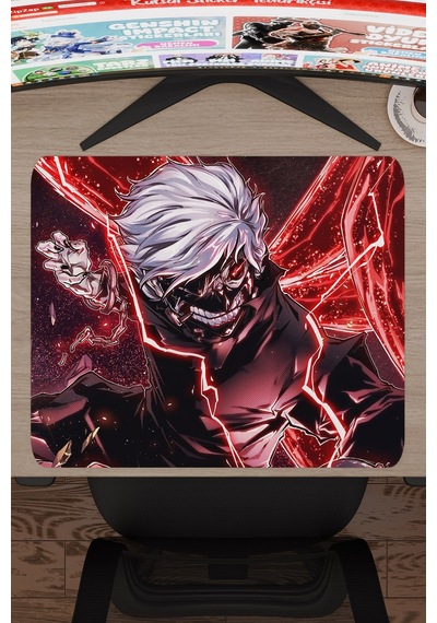 Tokyo Ghoul Anime V5 - 48x40 Xl Gaming Kauçuk Kaymaz Taban Mouse Pad Fare Altlığı