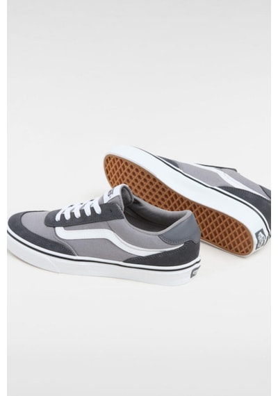 Vans Brooklyn Ls Tonal Asphalt Erkek Ayakkabı Vn000d7q1o71 Gri