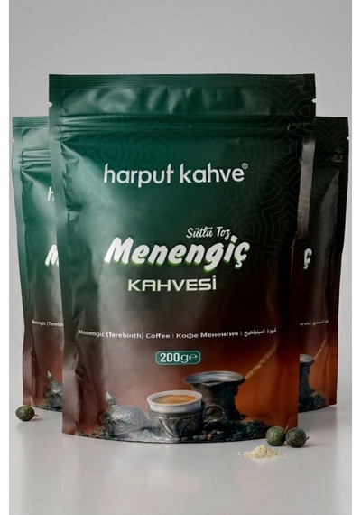 3'lü Ekonomik Paket Menengiç Kahvesi 3x200g Kafeinsiz Bitkisel Kahve Geleneksel Anadolu Lezzeti Diğer