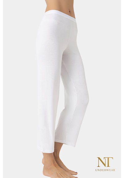 Nt Underwear Bambu İçlik Pantolon Astarı Beyaz