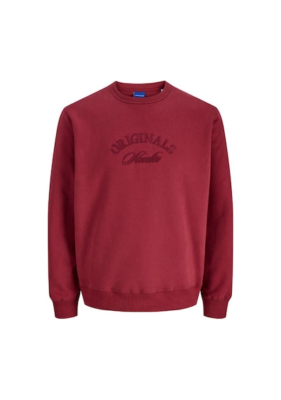 Jack & Jones Jorbleecker Erkek Sweatshirt Kırmızı
