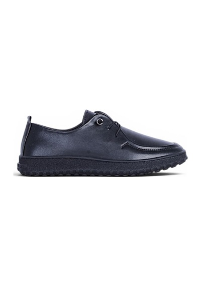 Ayakcenter Ayzen 1055 Siyah Kadın Loafer Ayakkabı