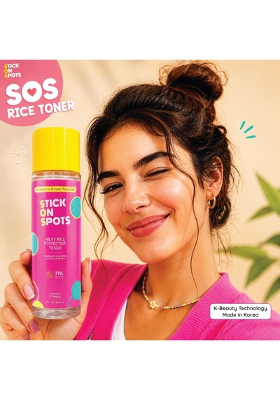 Sos Milky Rice Perfector Toner 250 Ml - Işıltı Veren %71 Pirinç Özlü Tonik
