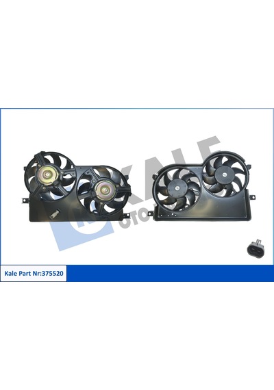 Radyatör Fan Ve Motoru - Fiat Siena, Strada, Palio - Kale-375520