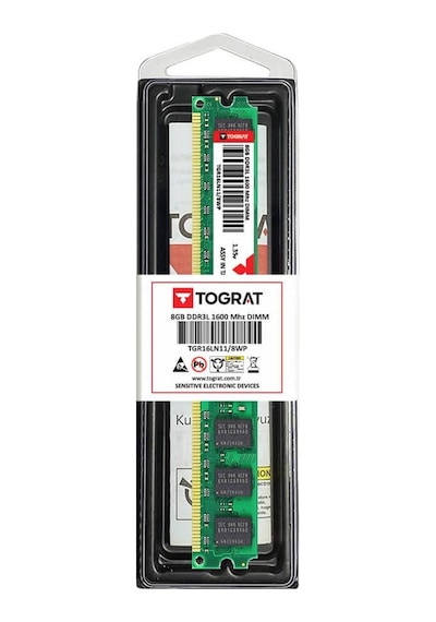 Tograt TGR16LN11/8WP 8 GB DDR3 1600 MHz Masaüstü Pc Ram Bellek