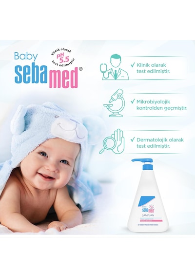 Sebamed Baby Ph 5.5 Göz Yakmayan Formül Nemlendirici Etkili Papatya Özütlü Bebek Şampuanı 750 Ml Normal
