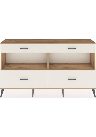 Arges Konsol 2 Raflı 4 Çekmeceli 176x30x99 Çam-çam/aytaşı Çam-çam/aytaşı