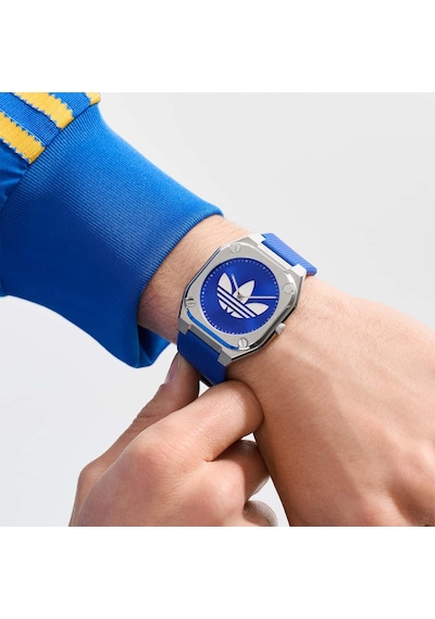 Adidas Adaofh25009 Erkek Kadın Kol Saati Metalik Gri