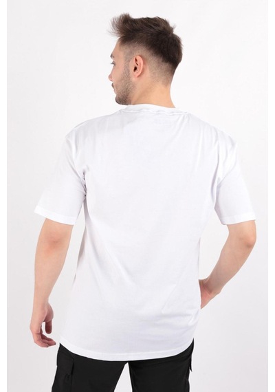 Cazador Erkek 4088 O.bıs T-shırt 24yceeo04088 Beyaz