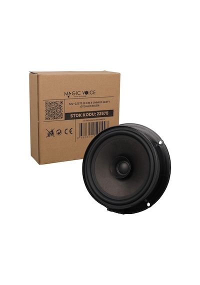 Magıcvoıce Mv-22575 16 Cm 4 Ohm 80 Watt Oto Hoparlör Volkswagen Grubu Seat Skoda Kapı Hoparlörü