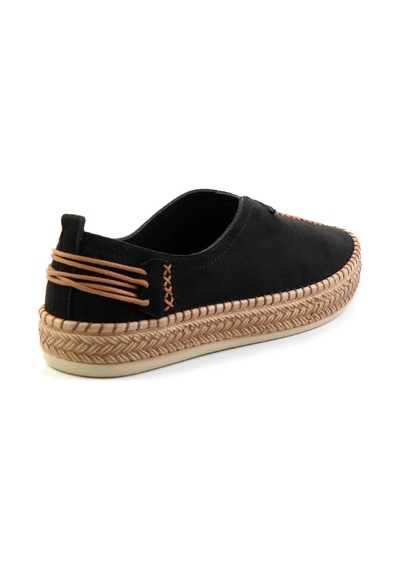 Bambi Siyah Kadın Espadril K01309210502 Siyah