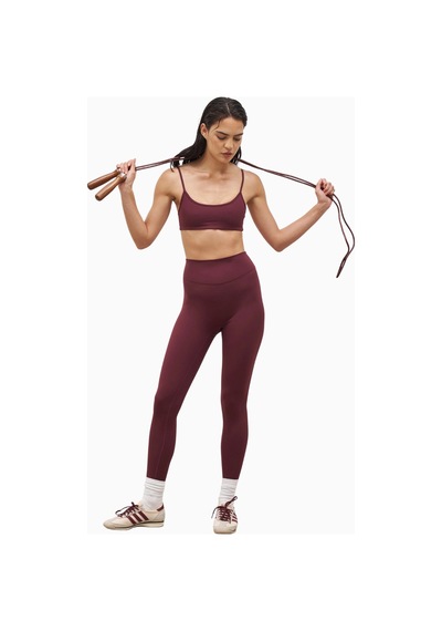 Because Of Alice Because Of Alicebase Sculpting Cami Bra Şekillendirici Spor Sütyeni Bordo