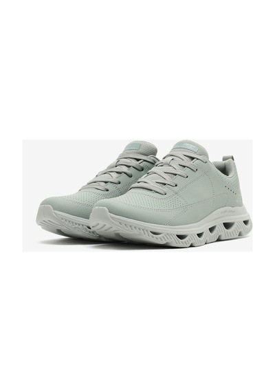 Skechers Bobs Arc Waves - Easy Fıt Kadın Haki Spor Ayakkabı 117177 Sage