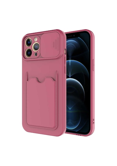 Xemu Apple Uyumlu iPhone 12 Pro Kartix Kılıf-koyu Mor Koyu Mor
