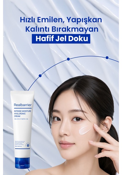 Bariyer Destekleyen Yoğun Nemlendirici Krem Realbarrıer Intense Moisture Hyaluronic Cream