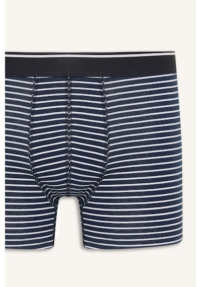 Defacto - Regular Fıt Baskılı 3'lü Boxer A1459AX23SP Lacivert