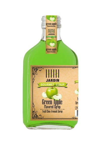 Jardin Yeşil Elma Aromalı Şurup 200 ML