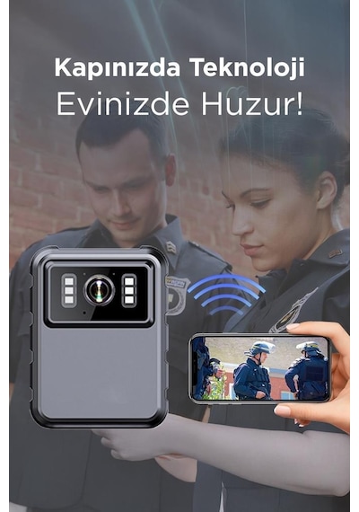 Torima Cmr-23 Siyah Cep Kamerası Wifi Gece Görüşlü Aksiyon Kamerası Siyah