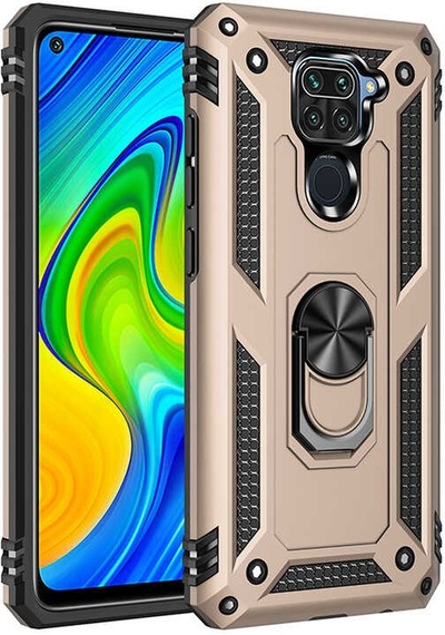Xiaomi Redmi Note 9 Kılıf Zore Vega Kapak Mavi