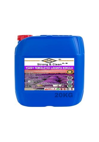 Strong&Clean Yüzey Temizleyici Lavanta Kokulu 20 KG