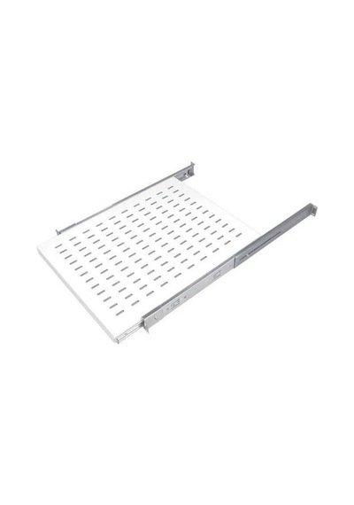 Ager Dikili Tip 19" 1u D800mm İçin Hareketli Beyaz Raf Modülü Ağır Hizmet Tipi Aa-hrr80-a-b1