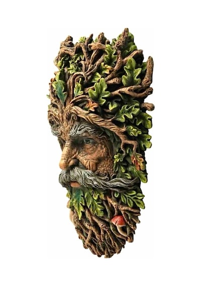 Elderwood Serisi Green Man Yeşil Adam Duvar Panosu