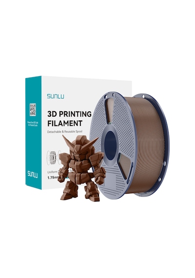 Sunlu Kahverengi Pla+ 2.0 Filament - 1.75mm - 1 Kg