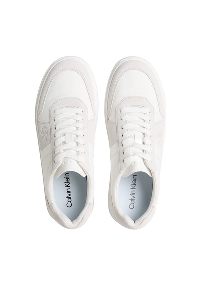 Erkek Classic Cupsole Lace Mix Emb Tongue Ayakkabı Ym0ym013950k4 Beyaz