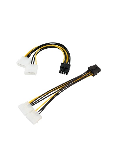 Ancheyn 8 Pin Pci Express Ekran Kartı Power Güç Çoklayıcı Çeviric