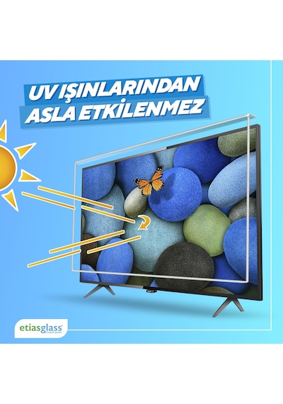 Etiasglass 75" 190 Ekran Led Tv Ekran Koruyucu / 3 Mm Koruma Camı