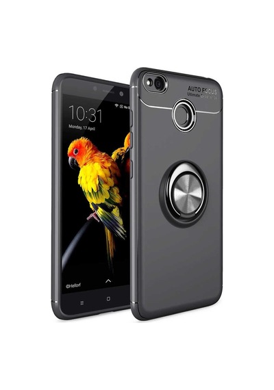 Xiaomi Redmi 4X Kılıf Zore Ravel Yüzüklü Silikon Kılıf