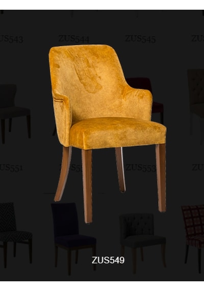 Bengimobilya Zus549 Papel Giydırme Yarım Kolçak Model Sağlam Sandalye Kayın To