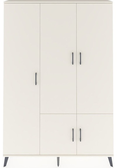 Arges Dolap 7 Raflı 5 Kapaklı Tek Askılı 132x30x195 Aytaşı-ay... Aytaşı