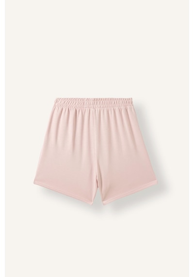 Defacto Relax Fıt Beli Lastikli Kısa Paça Basic Bermuda Şort I7542ax26aupn638 Pembe-pn638