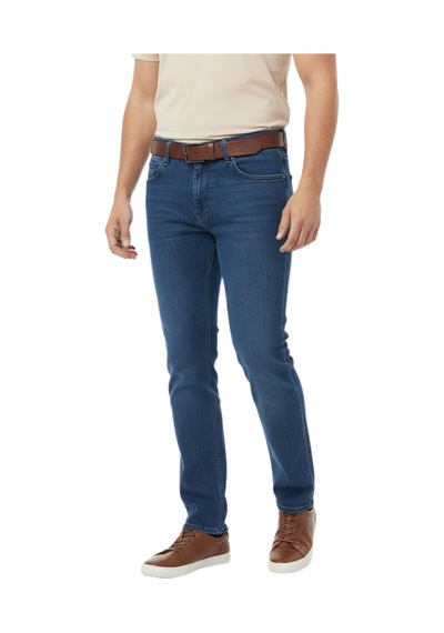 Erkek Büyük Beden Regular Kalıp Jeans Pantolon 320 Bgl-st05159 İndigo