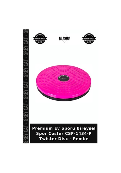 Premium Ev Sporu Bireysel Spor Cosfer Csf-1434-p Twister Disc - Pembe