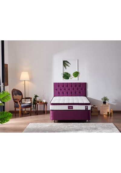 Nironyatak Niron Violet 120X200 Tek Kişilik Gizli Pedli Yatak Full Ortopedik