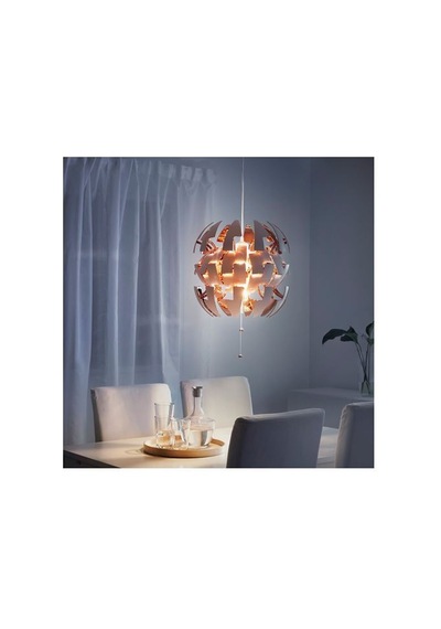 Ikea Ps 2014 Sarkıt Lamba, Beyaz-bakır Rengi, 35 Cm