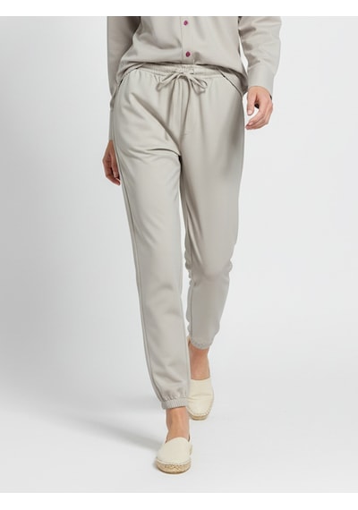 Xint Bej Formunu Koruyan Oversize Pantolon 201336