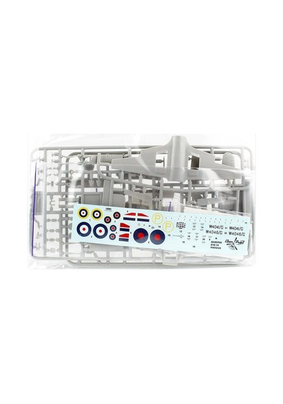 1/72 Gloster E28-39 Öncü Taarruz Jeti Plastik Model Kiti, Clear Prop Models 72007