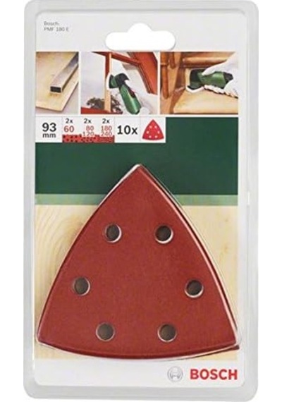 Professional Accessories Zımpara Kağıdı, Bordo, 10x