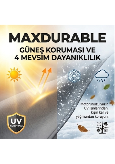 Bajaj Dominar 400 Motosiklet Brandası Su Geçirmez 4 Mevsim Boya Dostu Motor Brandası + Taşıma Çantalı