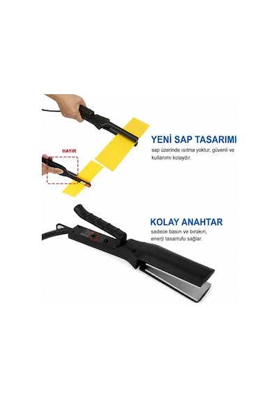 Hycnc 2'li Set 60w Kenar Bandı Isıtma Cihazı 100-240v, 200 C, Çift Plaka Tasarım