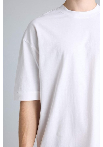 Defacto %100 Pamuk Loose Fit Beyaz Tişört G4728ax26smwt34 Beyaz-wt34