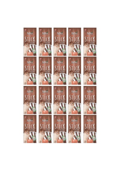 Kedi Tahılsız Stick Somonlu Ödül Çubuğu, 3.5gr, 20 Adet