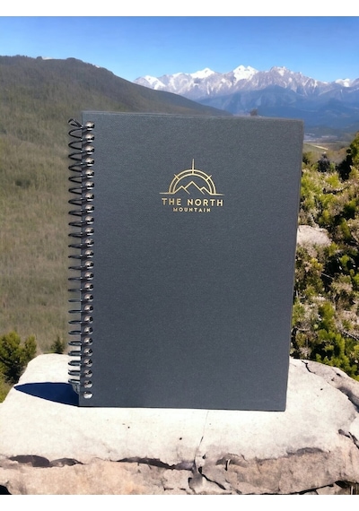 The North Mountan Çizgili Düz 16 X 22 Defter 120 Yaprak Düz