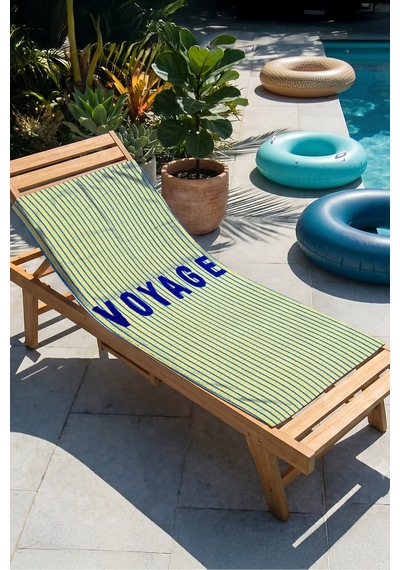 Çizgili Marine Yazı Detaylı Plaj Havlusu - Sarı Mavi Modern Nautical Hızlı Kuruyan Mikrofiber Havlu Uçuk Porselen Çizgili Marine Yazı Detaylı Plaj Havlusu - Sarı Mavi Modern Nautical Hızlı Kuruyan Mikrofiber Havlu Uçuk Porselen