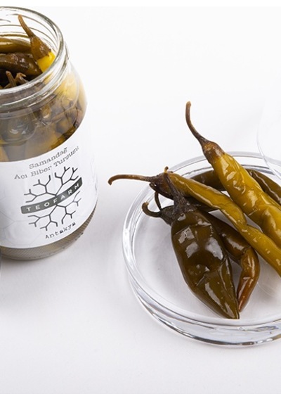 Teofarm Samandağ Acı Biber Turşusu 450 G